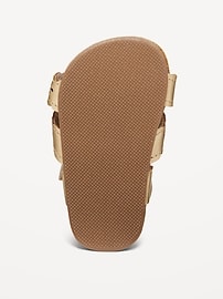 View large product image 4 of 4. Perforated Faux-Leather Sandals for Baby