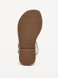 View large product image 4 of 4. Faux-Leather Fisherman Sandals for Toddler Girls