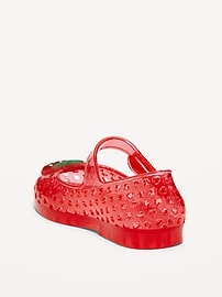 View large product image 3 of 4. Fruity Scented Jelly Mary-Jane Flats for Toddler Girls