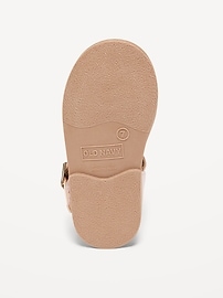 View large product image 4 of 5. Chunky Perforated Ballet Sandals for Toddler Girls