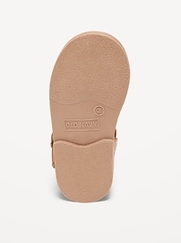View large product image 4 of 5. Chunky Perforated Ballet Sandals for Toddler Girls