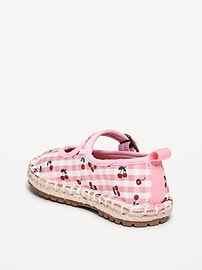 View large product image 3 of 4. Espadrille Mary-Jane Flats for Toddler Girls