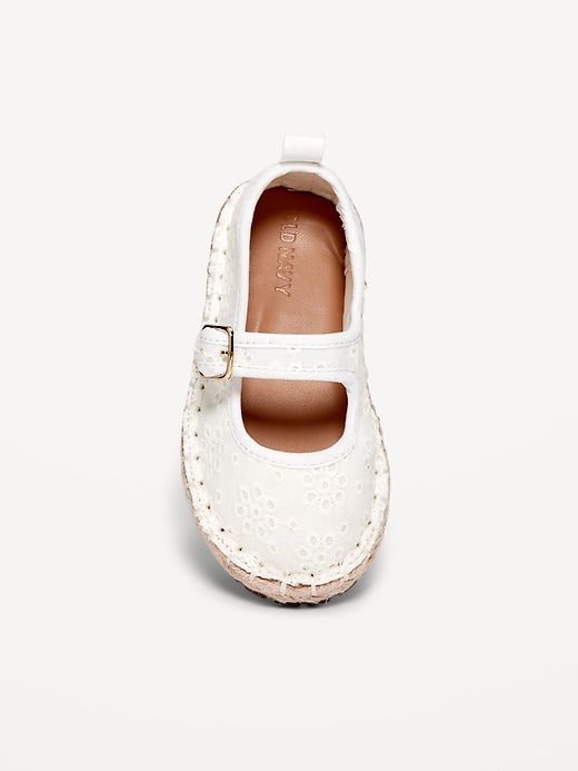 View large product image 2 of 4. Espadrille Mary-Jane Flats for Toddler Girls