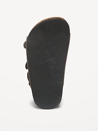 View large product image 4 of 5. Faux-Leather Double-Strap Sandals for Toddler Boys