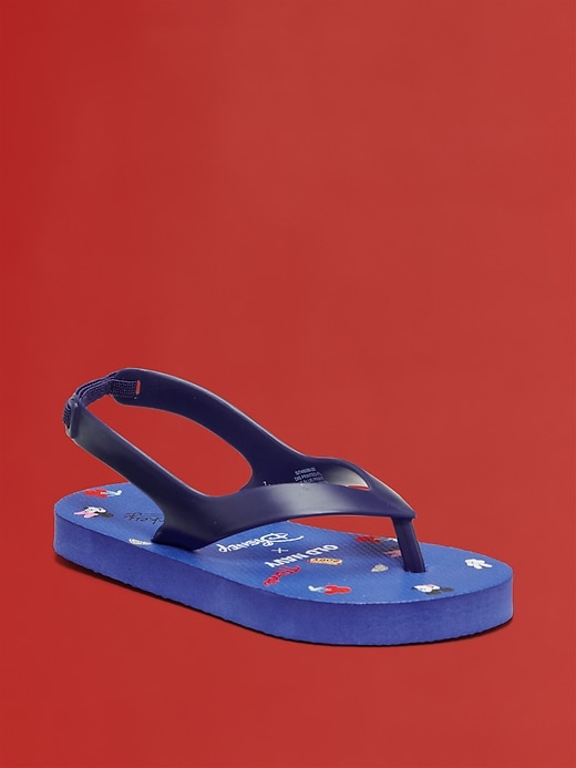 View large product image 1 of 5. Old Navy x Disney© Flip-Flop Sandals for Toddler (Partially Plant-Based)