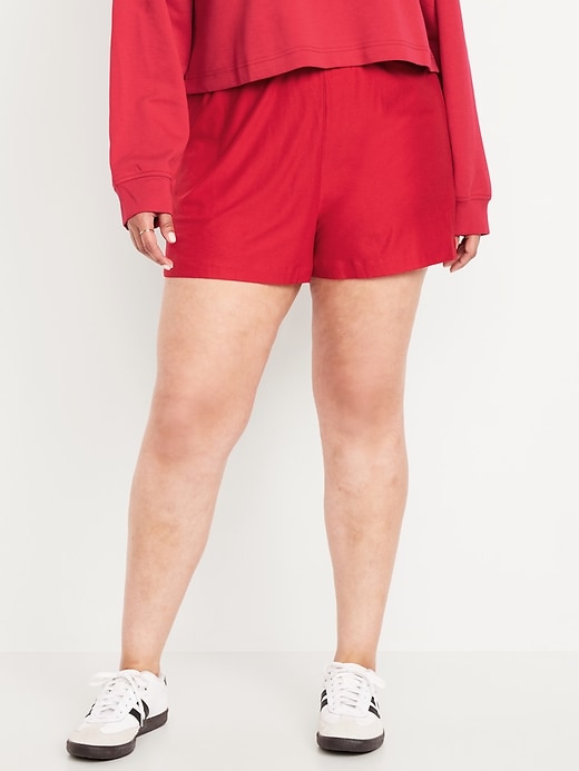 Image number 6 showing, High-Waisted CloudMotion Shorts -- 3-inch inseam