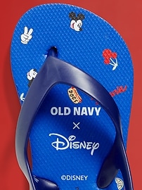 View large product image 5 of 5. Old Navy x Disney© Flip-Flop Sandals for Toddler (Partially Plant-Based)