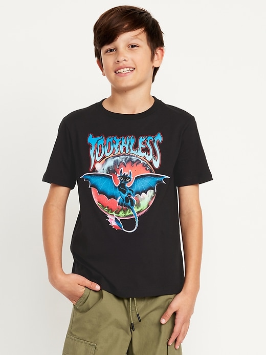 View large product image 1 of 2. How to Train Your Dragon™ Gender-Neutral Graphic T-Shirt for Kids