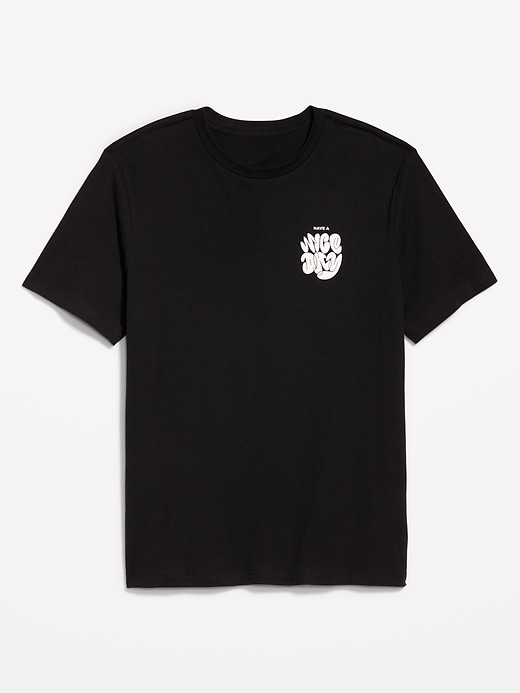 View large product image 1 of 2. Crew-Neck Graphic T-Shirt