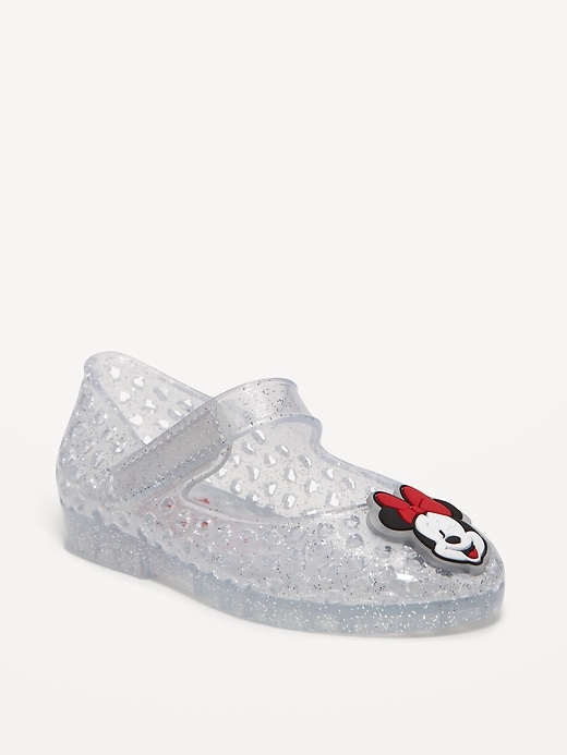 View large product image 1 of 5. Disney© Minnie Mouse Jelly Mary-Jane Flats for Toddler Girls
