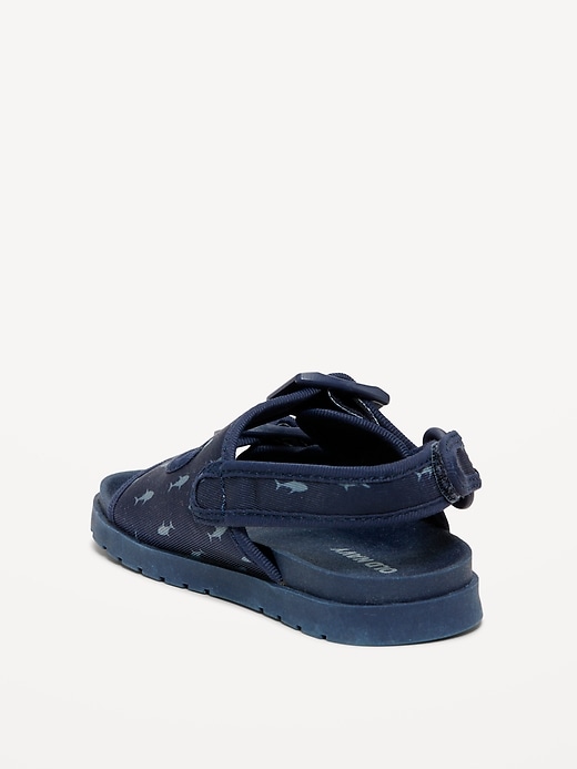 View large product image 2 of 4. Printed Double-Strap Sandals for Toddler Boys