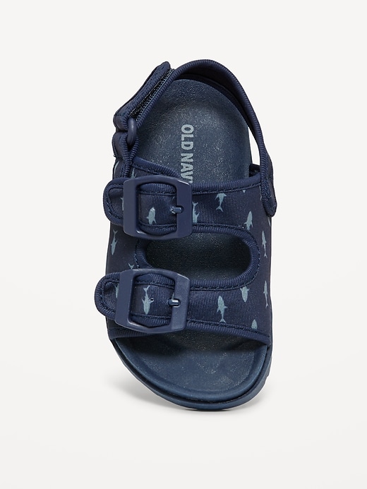 View large product image 1 of 4. Printed Double-Strap Sandals for Toddler Boys