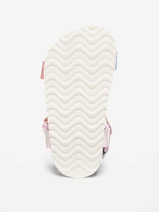 L'image numéro 3 présente Sandales Tech en similicuir pour toute-petite fille