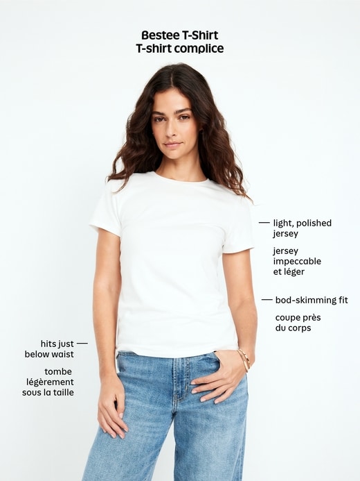 L'image numéro 8 présente T-shirt complice court