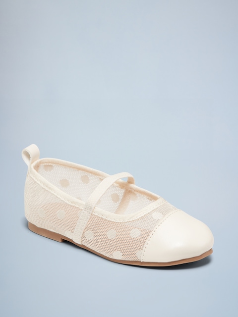 Ballerines en maille pour toute-petite fille
