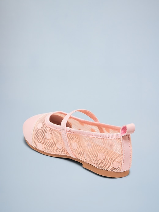 L'image numéro 3 présente Ballerines en maille pour toute-petite fille