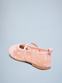View large product image 3 of 7. Mesh Ballet Flats for Toddler Girls