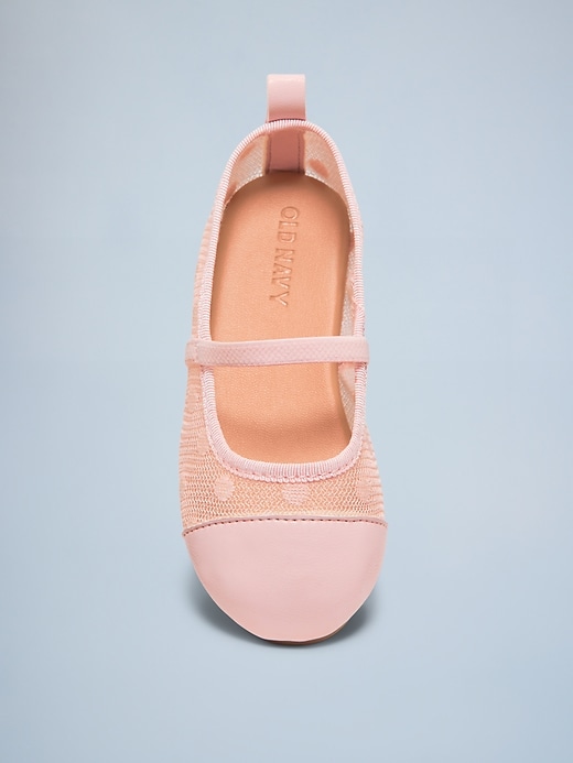 View large product image 2 of 7. Mesh Ballet Flats for Toddler Girls
