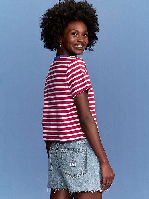 Image number 2 showing, Old Navy x Disney© Minnie Mouse Cropped T-Shirt