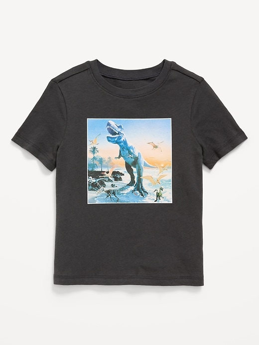 Voir une image plus grande du produit 1 de 1. T-shirt à manches courtes à imprimé unisexe pour tout-petit