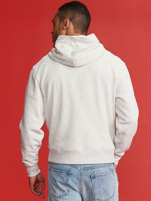 Image number 2 showing, Old Navy x Disney© Mickey Mouse Flag Oversized Logo Graphic Hoodie
