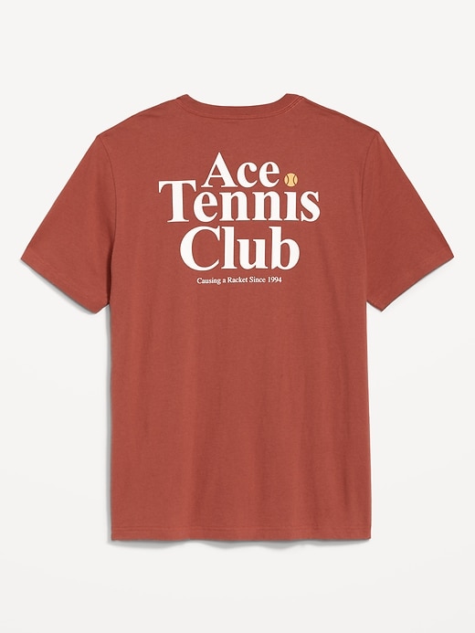 View large product image 2 of 2. Crew-Neck Graphic T-Shirt