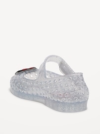 View large product image 3 of 5. Disney© Minnie Mouse Jelly Mary-Jane Flats for Toddler Girls