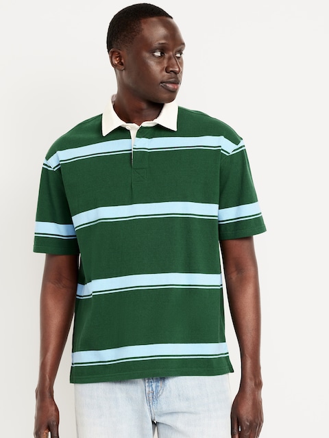 Polo à rayures de rugby