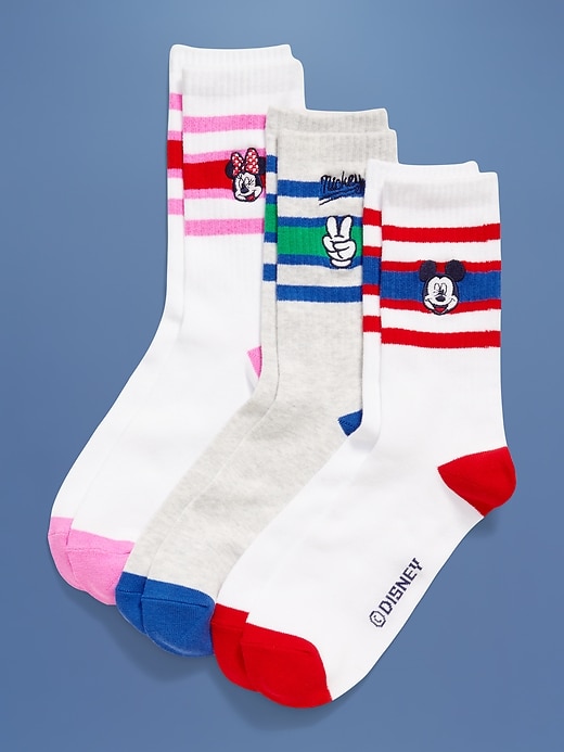 View large product image 1 of 1. Old Navy x Disney© 3-Pack Crew Socks