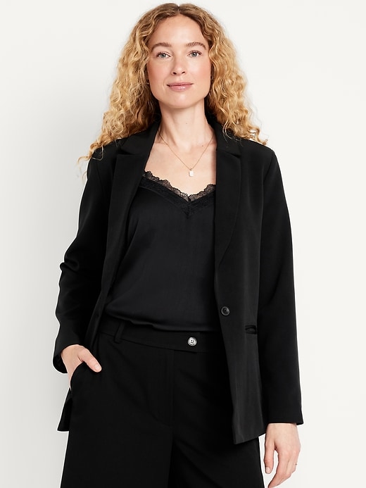 Image number 1 showing, Classic Double-Weave Blazer