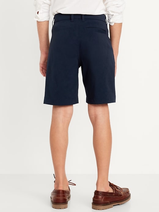 View large product image 2 of 3. School Uniform Knee Length Shorts for Boys