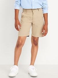 L'image numéro 1 présente Bermuda d’uniforme scolaire pour garçon