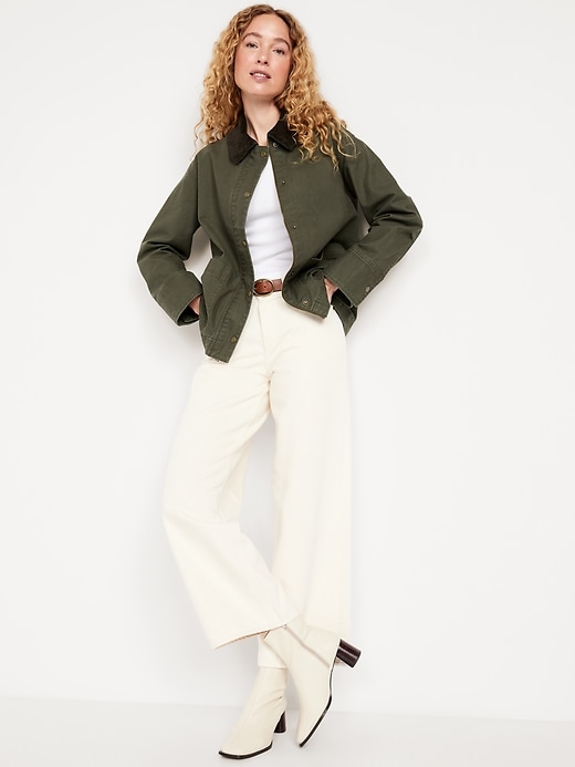 Image number 3 showing, Canvas Barn Jacket