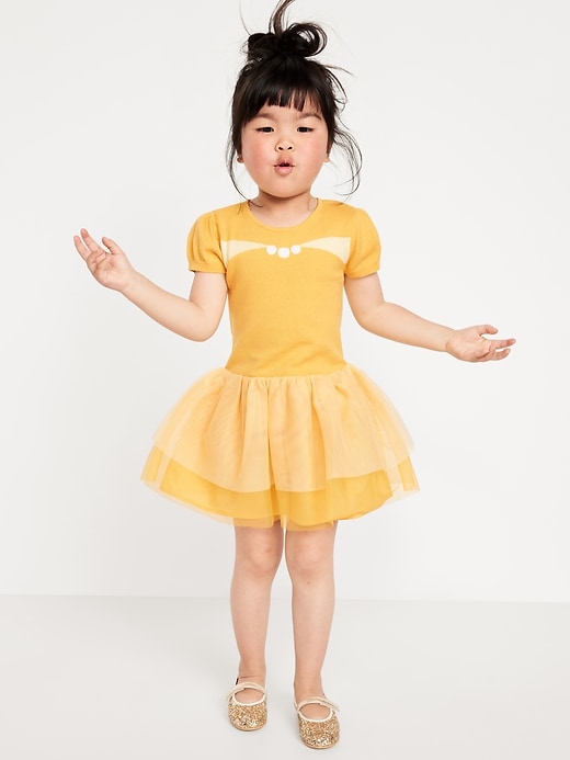 View large product image 1 of 3. Disney© Short-Sleeve Princess Tutu Dress for Toddler Girls