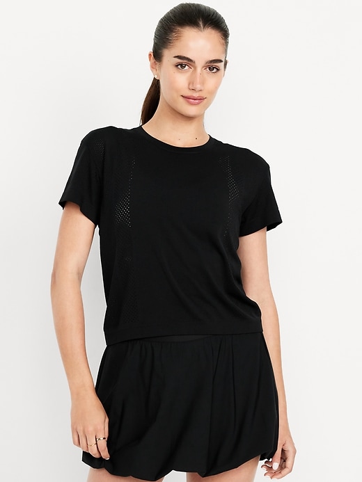 Image number 1 showing, Fluid Seamless Loose T-Shirt