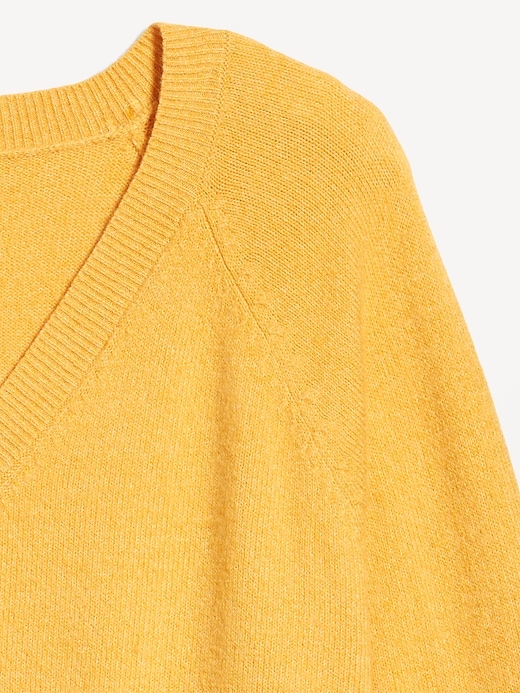 Image number 4 showing, SoSoft Loose V-Neck Sweater