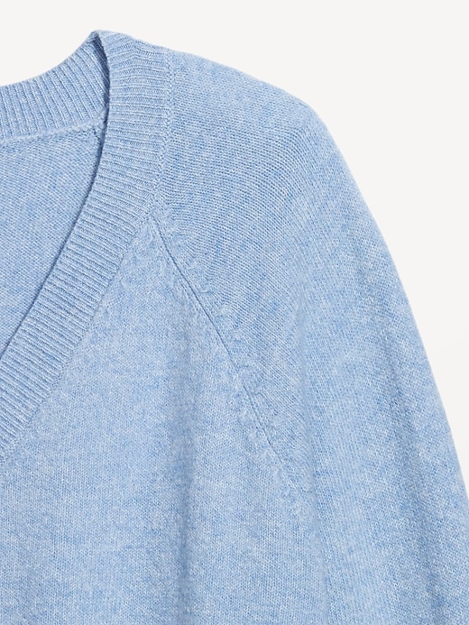 Image number 4 showing, SoSoft Loose V-Neck Sweater