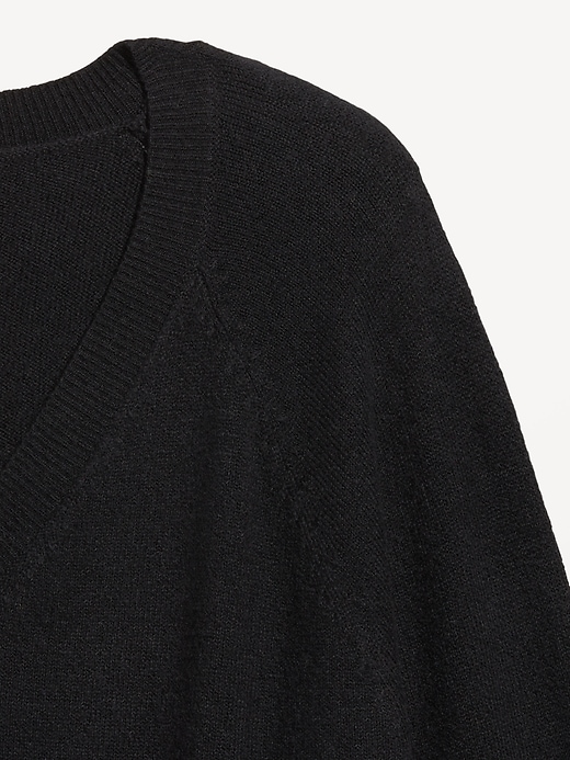 Image number 4 showing, SoSoft Loose V-Neck Sweater