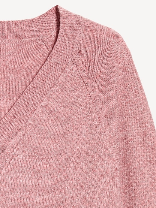 Image number 4 showing, SoSoft Loose V-Neck Sweater