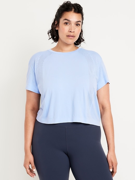 Image number 5 showing, Fluid Seamless Loose T-Shirt