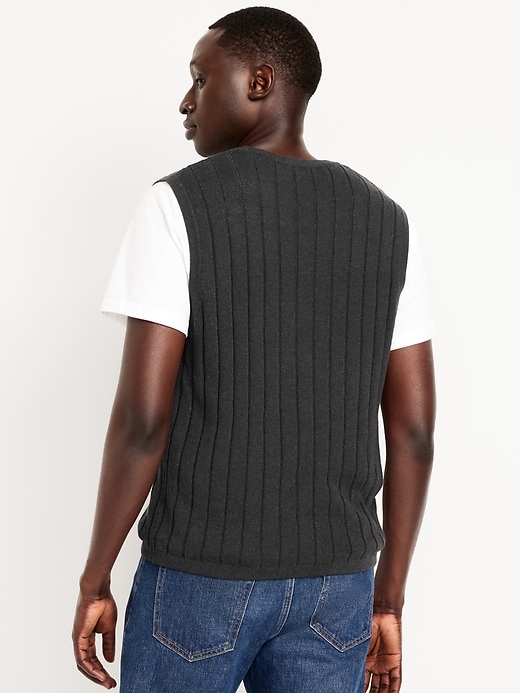 Image number 2 showing, Ribbed Sweater Vest