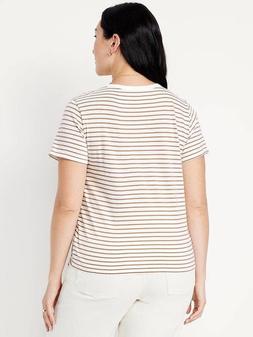 Image number 5 showing, EveryWear V-Neck Striped T-Shirt