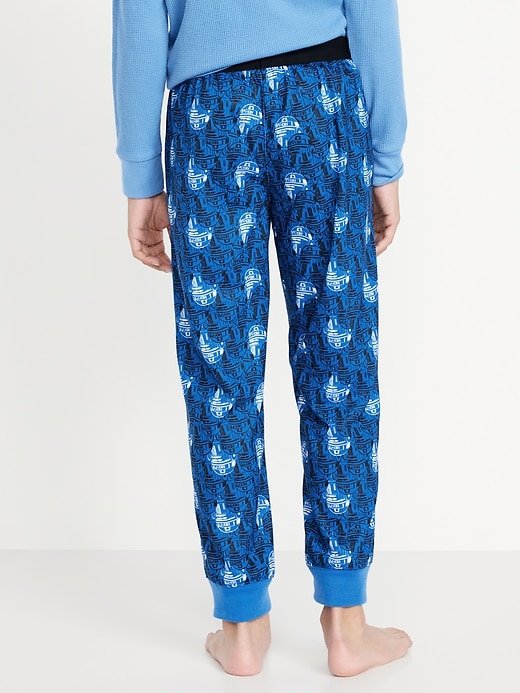 View large product image 2 of 4. Star Wars™ Jersey-Knit Pajama Jogger Pants for Boys
