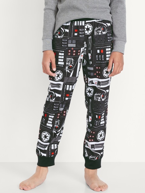 Star Wars™ Jersey-Knit Pajama Jogger Pants for Boys - Black