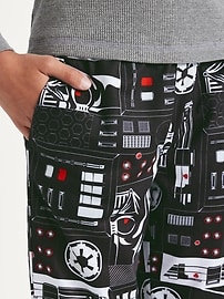 View large product image 3 of 4. Star Wars™ Jersey-Knit Pajama Jogger Pants for Boys