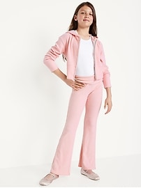 View large product image 3 of 4. CozePlush Foldover Flare Leggings for Girls
