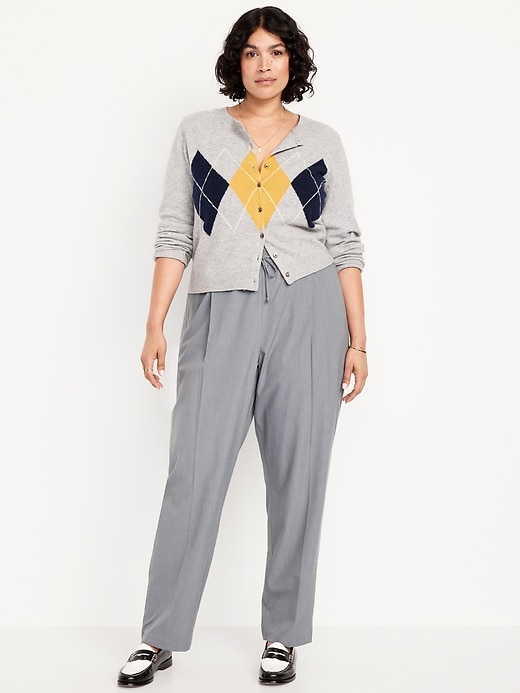 Image number 6 showing, High-Waisted Bille Straight Ankle Trouser