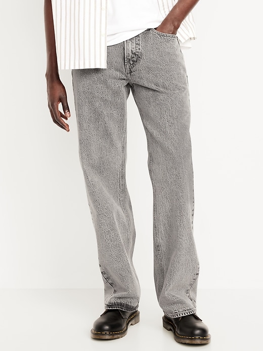 Image number 1 showing, 90’s Baggy Non-Stretch Jeans