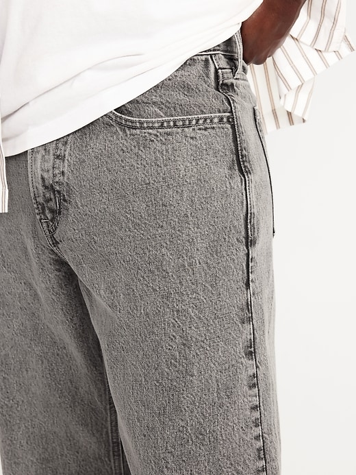Image number 4 showing, 90’s Baggy Non-Stretch Jeans
