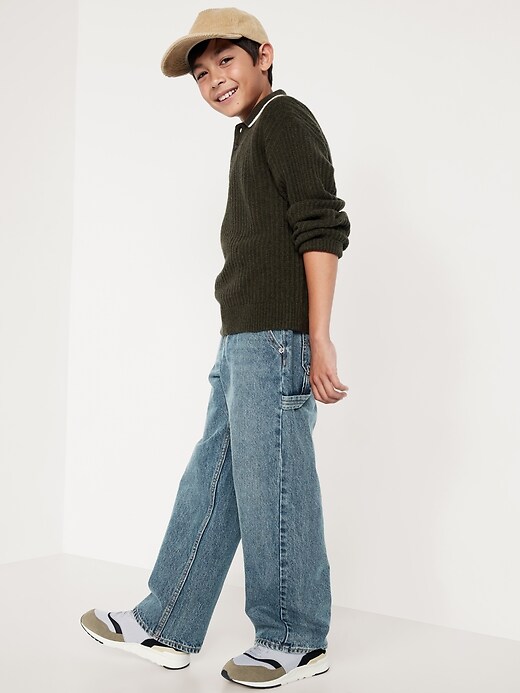 Image number 3 showing, Baggy Carpenter Jeans for Boys